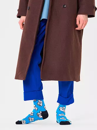HAPPY SOCKS | Herren Socken 41-46 DOGGO turquoise | 